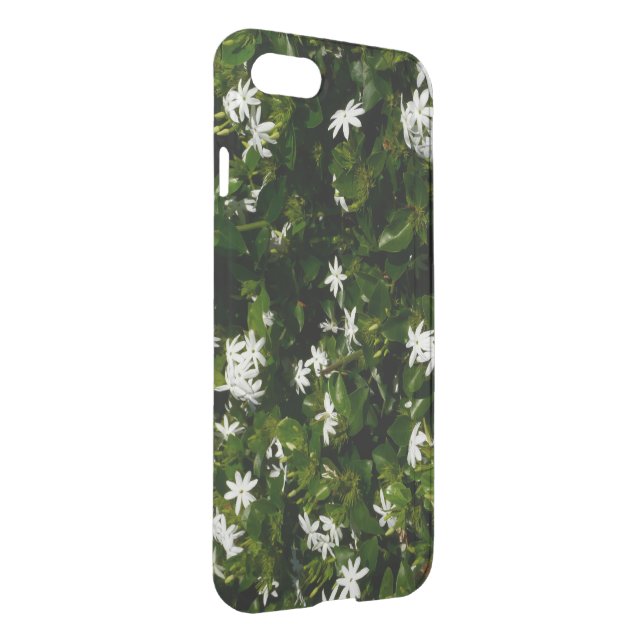 Jasmine Flowers Tropical Floral Botanical Uncommon iPhone Case (Back/Right)