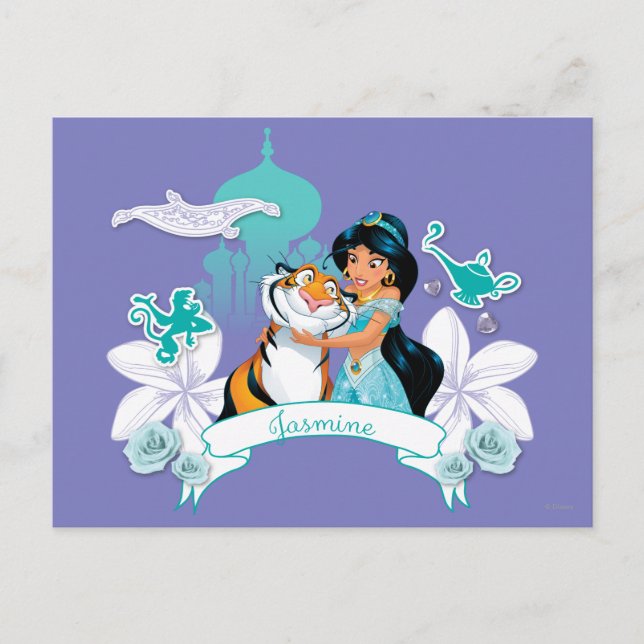 Jasmine - Gentle and Graceful Postcard (Front)