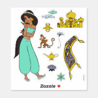 Jasmine Icons Sticker