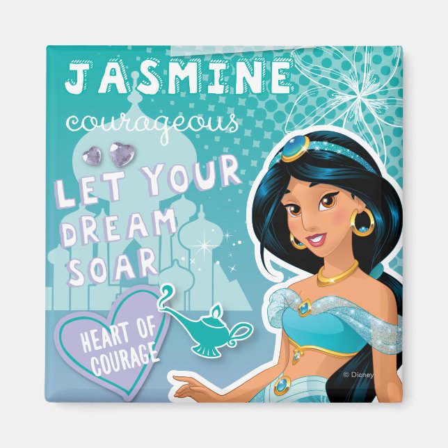 Jasmine - Let Your Dreams Soar Magnet (Front)