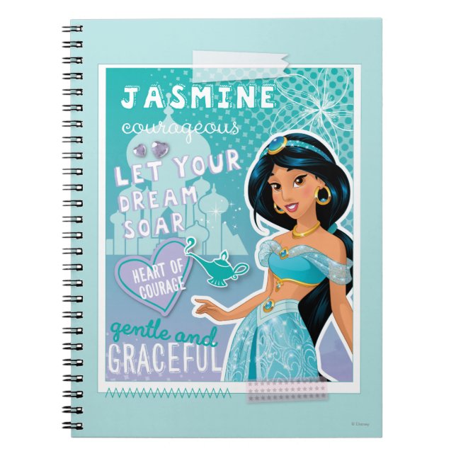 Jasmine - Let Your Dreams Soar Notebook (Front)