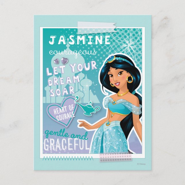 Jasmine - Let Your Dreams Soar Postcard (Front)
