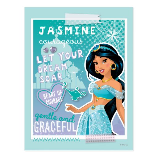 Jasmine - Let Your Dreams Soar Postcard | Zazzle