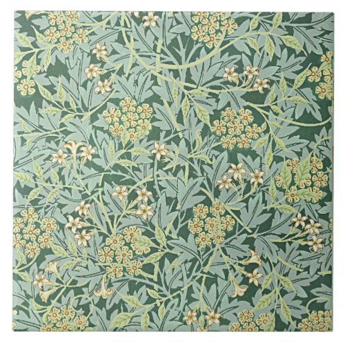 Jasmine pattern by William Morris Ceramic Tile