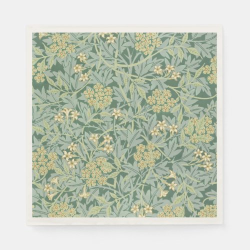 Jasmine pattern by William Morris Napkins