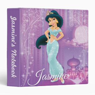 Jasmine Princess 3 Ring Binder