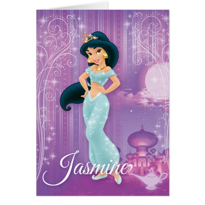 Jasmine Princess Card