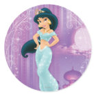 Jasmine Princess Classic Round Sticker | Zazzle