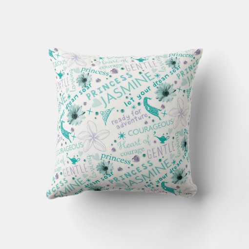 Jasmine Princess Jasmine Throw Pillow Zazzle