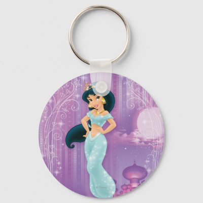 Jasmine Princess Keychain