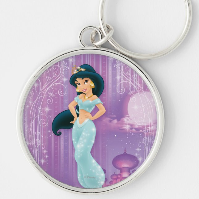 Jasmine Princess Keychain (Front)