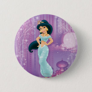 Jasmine Princess Pinback Button
