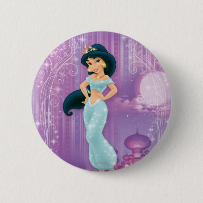 Jasmine Princess Pinback Button