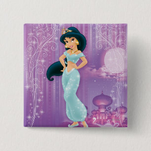 Jasmine Princess Pinback Button
