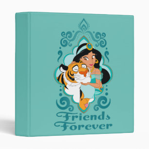 Jasmine & Rajah "Friends Forever" 3 Ring Binder