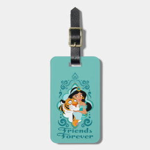 Jasmine & Rajah "Friends Forever" Luggage Tag