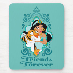 Jasmine & Rajah "Friends Forever" Mouse Pad