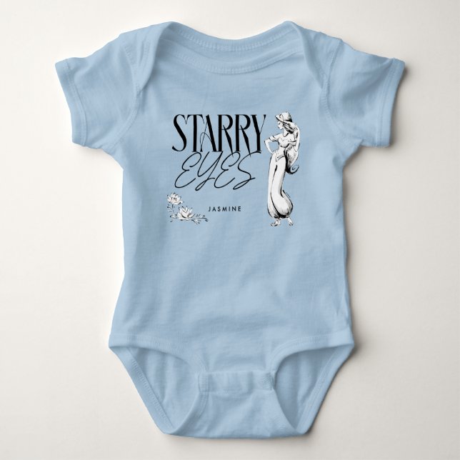 Jasmine | Starry Eyes Baby Bodysuit (Front)