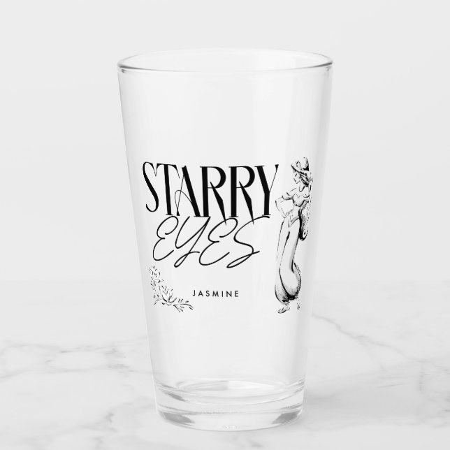 Jasmine | Starry Eyes Glass (Front)