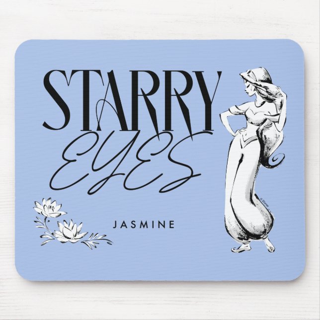 Jasmine | Starry Eyes Mouse Pad (Front)