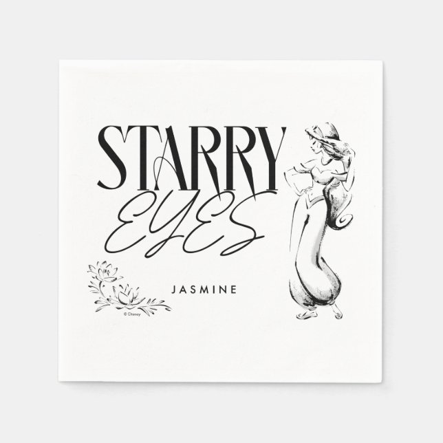 Jasmine | Starry Eyes Napkins (Front)