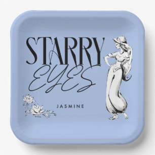Jasmine Starry Eyes Paper Plates
