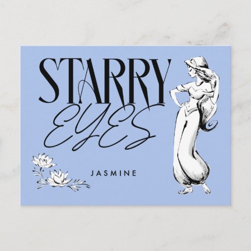 Jasmine  Starry Eyes Postcard