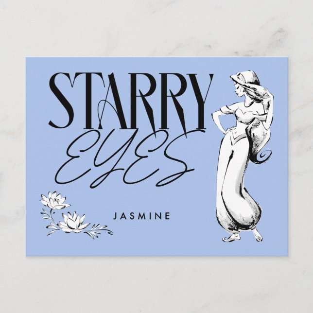 Jasmine | Starry Eyes Postcard (Front)