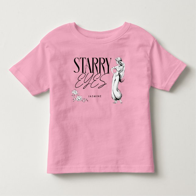 Jasmine | Starry Eyes Toddler T-shirt (Front)