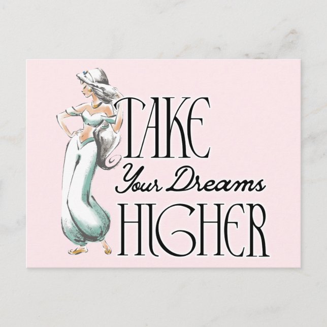 Jasmine | Take Your Dreams Higher Postcard (Front)