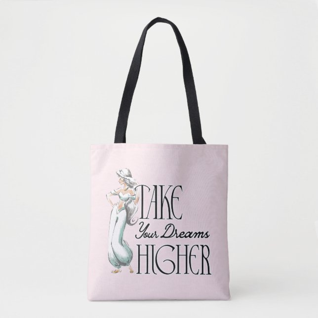 Jasmine | Take Your Dreams Higher Tote Bag (Front)