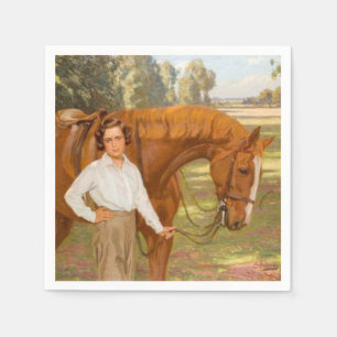 Jasmine the Horse (by Algernon Talmage) Napkins