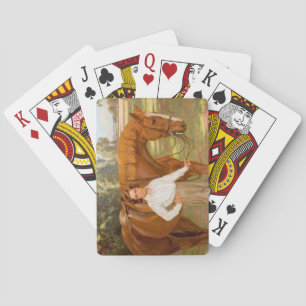 Jasmine the Horse (by Algernon Talmage) Poker Cards