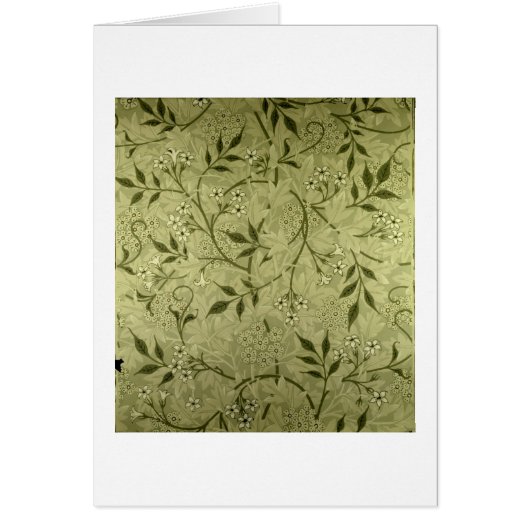 'Jasmine' wallpaper design, 1872 Cards (Front)