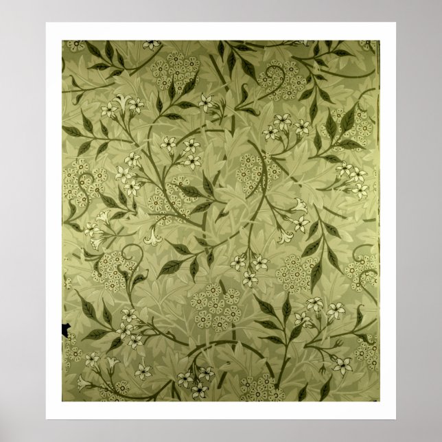 'Jasmine' wallpaper design, 1872 Poster (Front)