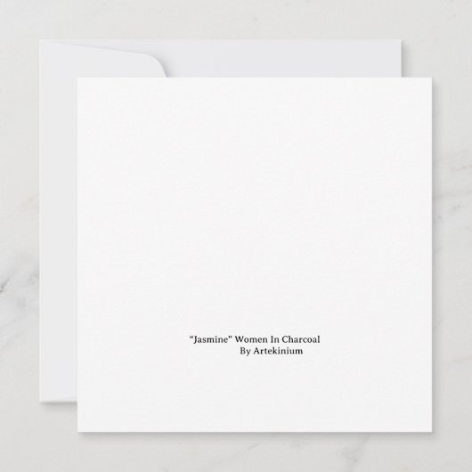 “Jasmine” Women In Charcoal (Back)