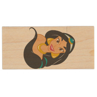 Jasmine Wood Flash Drive
