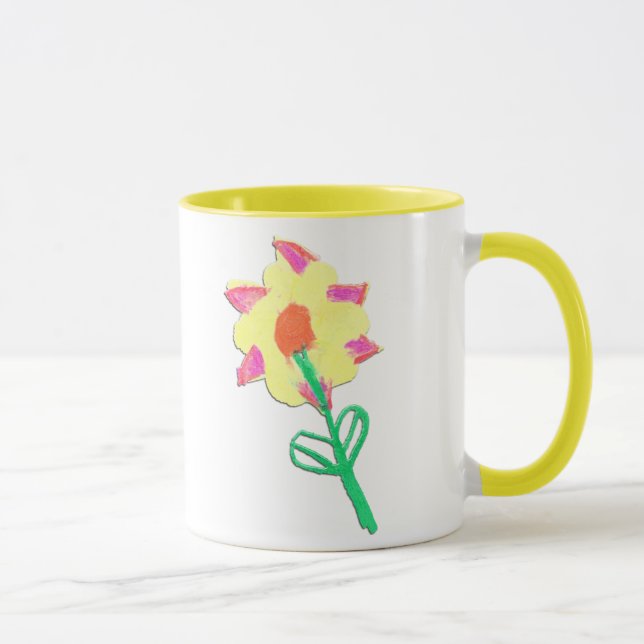 Jasmin's Flower Mug (Right)