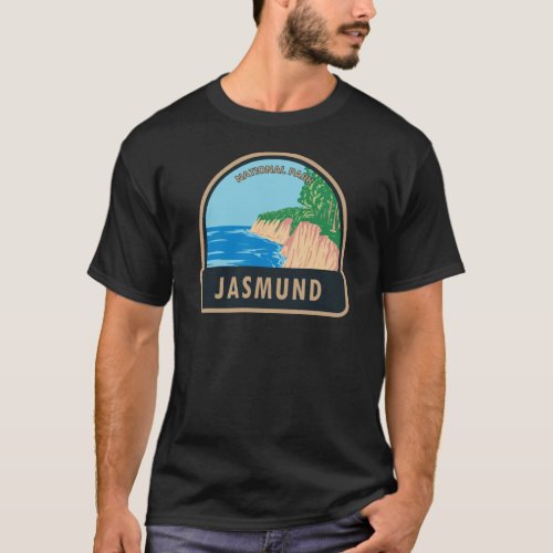 Jasmund National Park Chalk Cliffs Germany Vintage T_Shirt