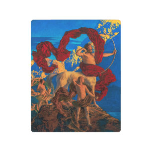 Jason and His Teacher Maxfield Parrish Metal Print