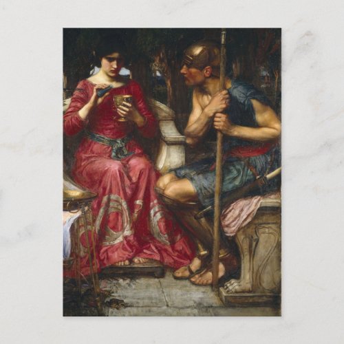 Jason and Medea Postcard