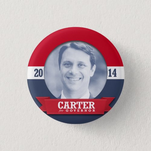 JASON CARTER CAMPAIGN PINBACK BUTTON