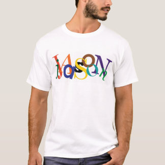Jason - children's playful monogram T-Shirt