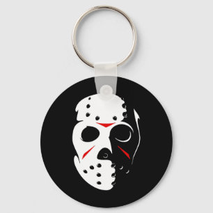 Jason Hockey Mask Halloween Friday 13th  Keychain