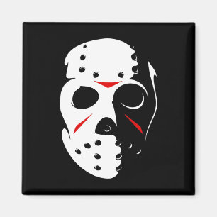 Jason Hockey Mask Halloween Friday 13th  Magnet