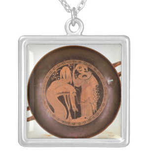 Jason is regurgitated silver plated necklace