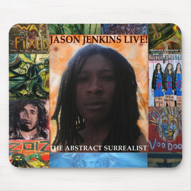 JASON JENKINS LIVE! MOUSE PAD (Front)