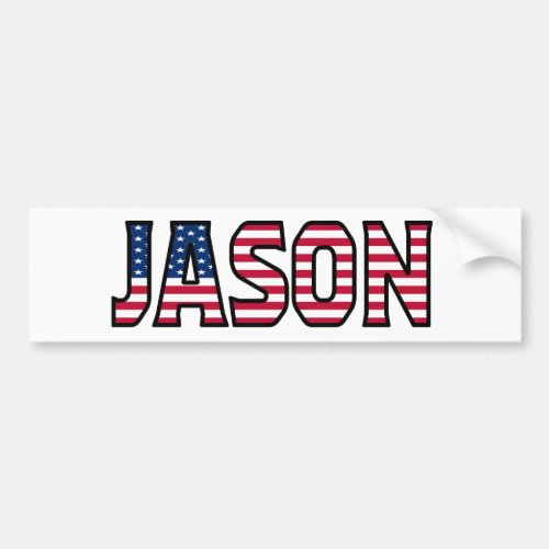 Jason Name Vorname USA Aufkleber Sticker Auto