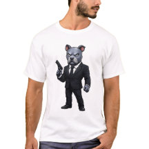 Jason Straytham British Bulldog Action Hero T-Shir