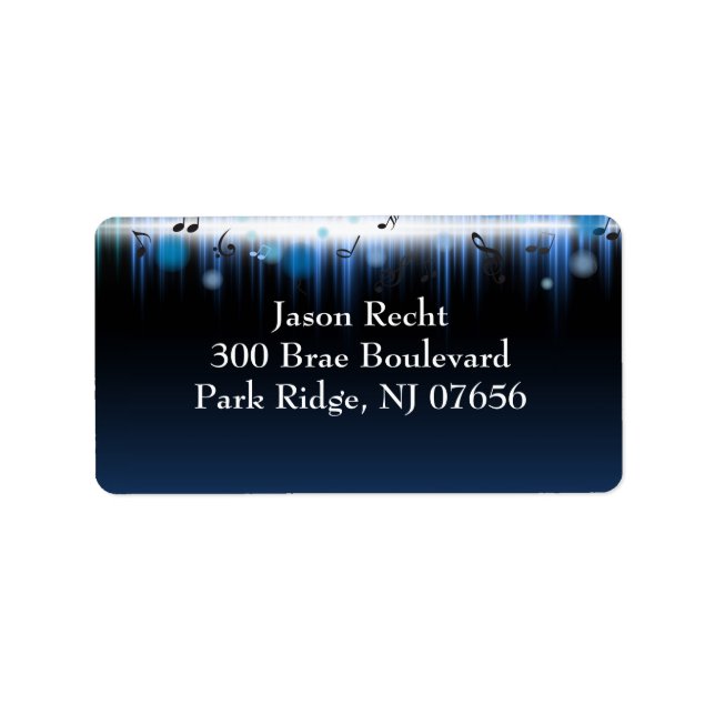 Jason's Return Address label1 Label (Front)